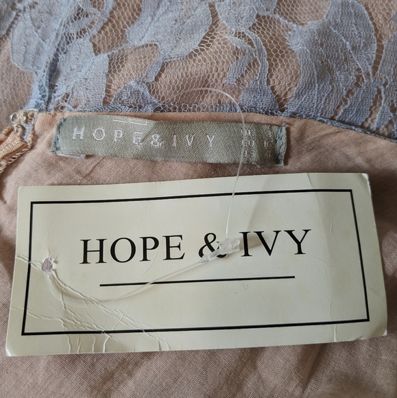Hope & Ivy Embroidered Lace Midi Dress Size 4 NWT - Picture 8 of 11